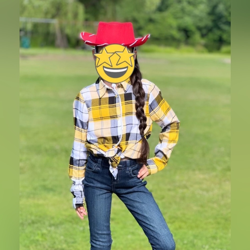 Weisman girl dance recital shirt and hat combo size 1C
